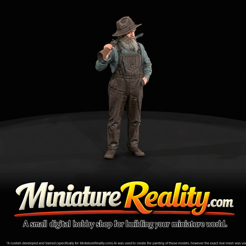 Rural Farmers gun-toting man 3
