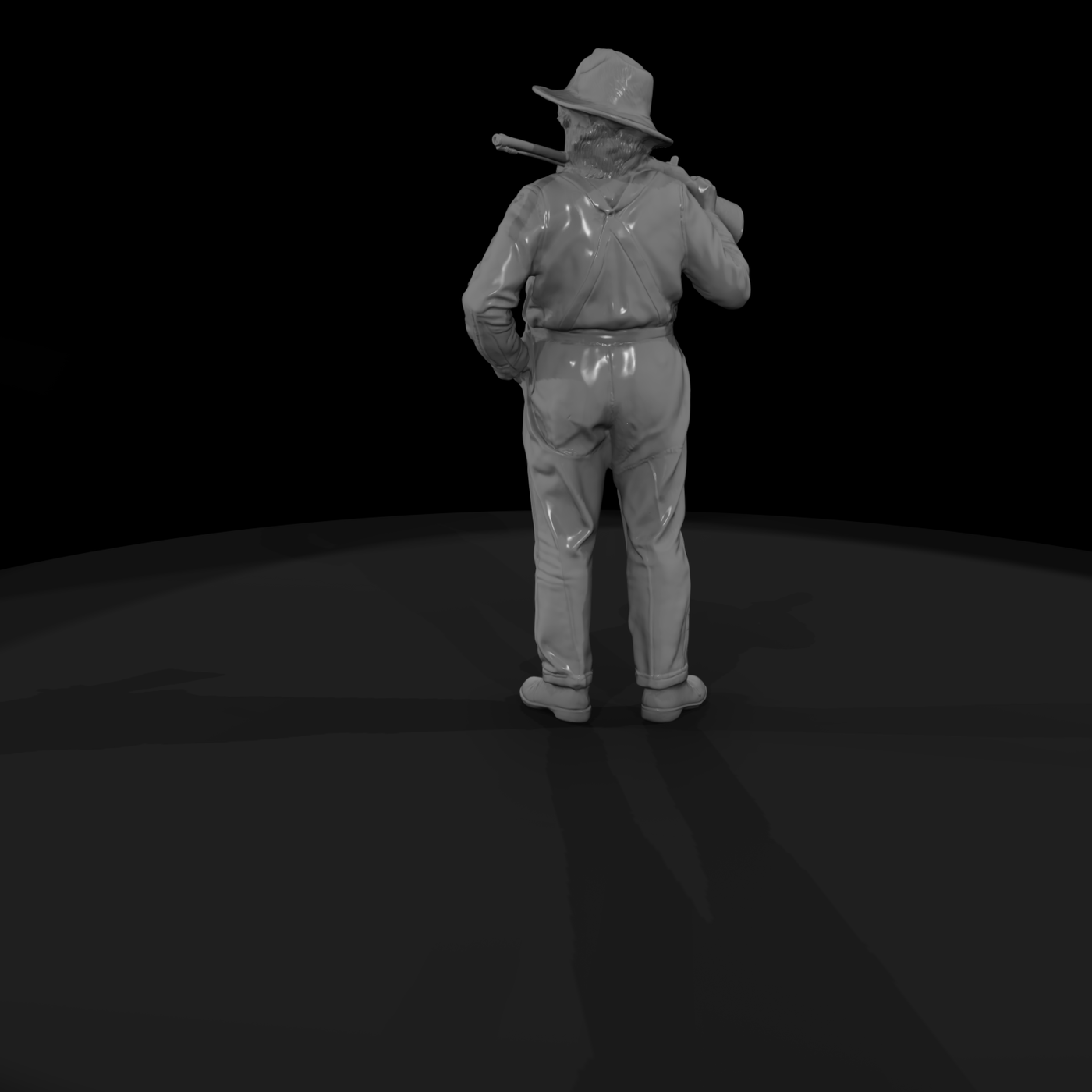 Rural Farmers gun-toting man 3
