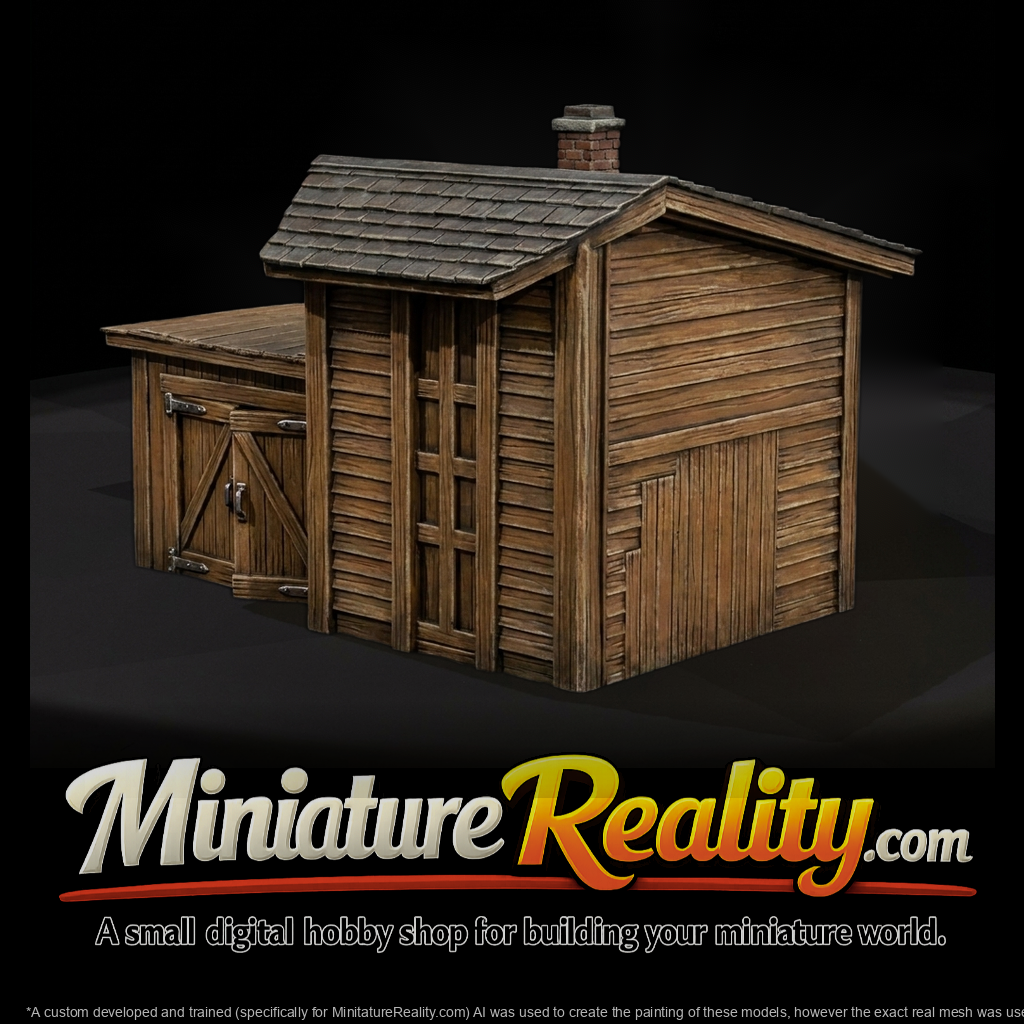 Rustic Wooden Shed