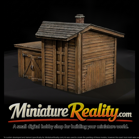 Rustic Wooden Shed