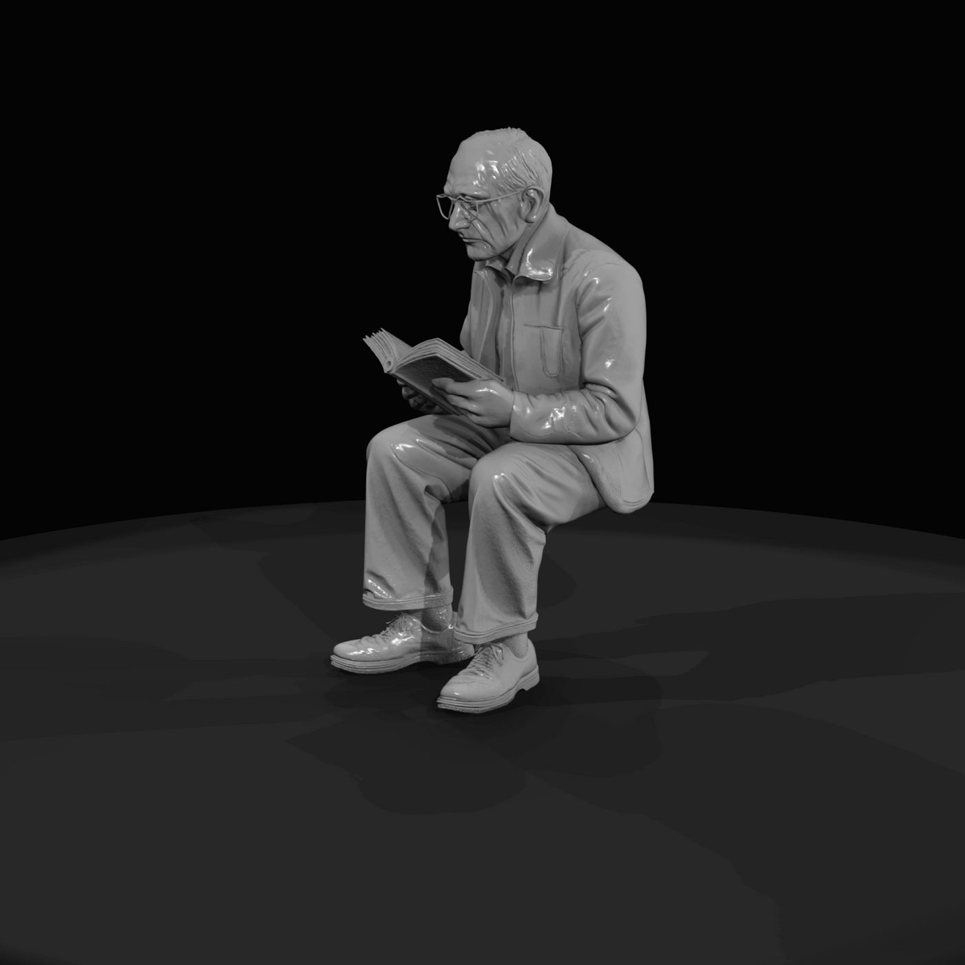Seated Passenger Figure (estimated) — Seated Passengers Modern Elder