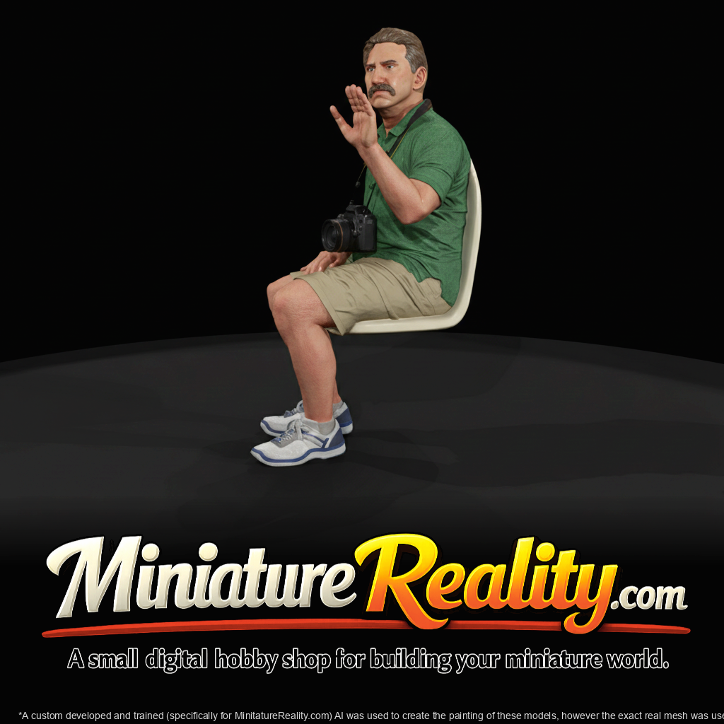 Seated Passenger Figure (estimated) — Seated Passengers Modern Tourist