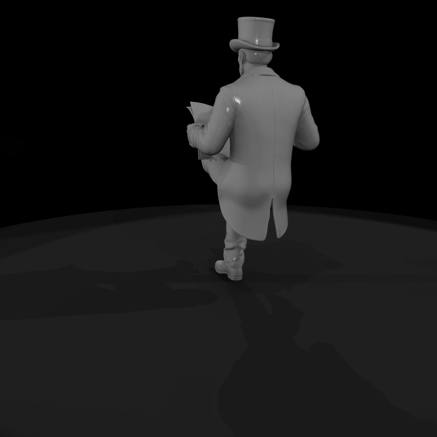 Seated Victorian Gentleman