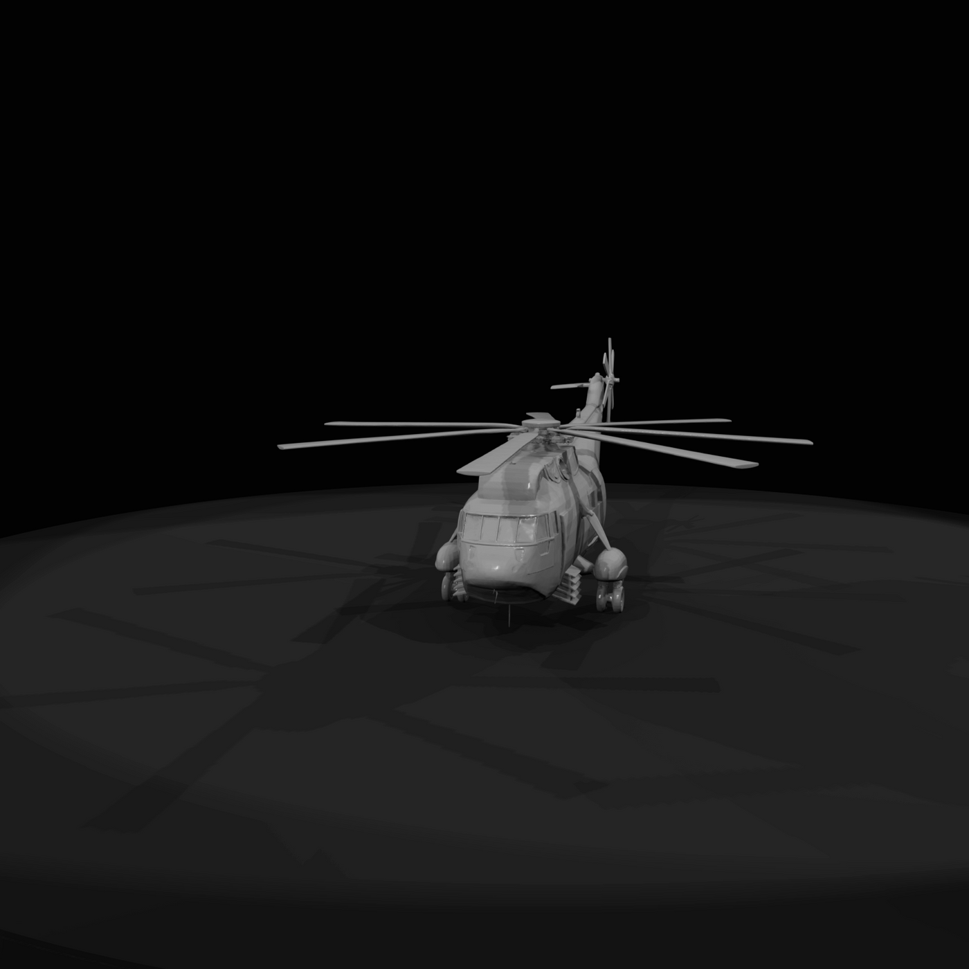 Sikorsky S61 H3 Sea King Helicopter Marine One (1960s)