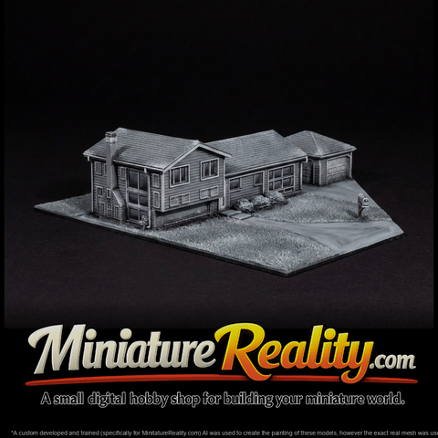 Split Level Suburban House
