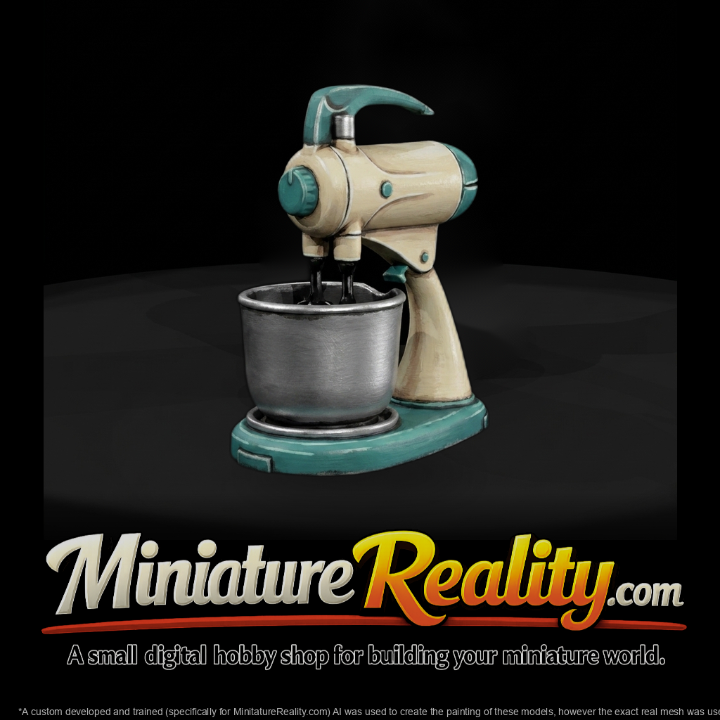 Stand Mixer Kitchen Appliance Prop