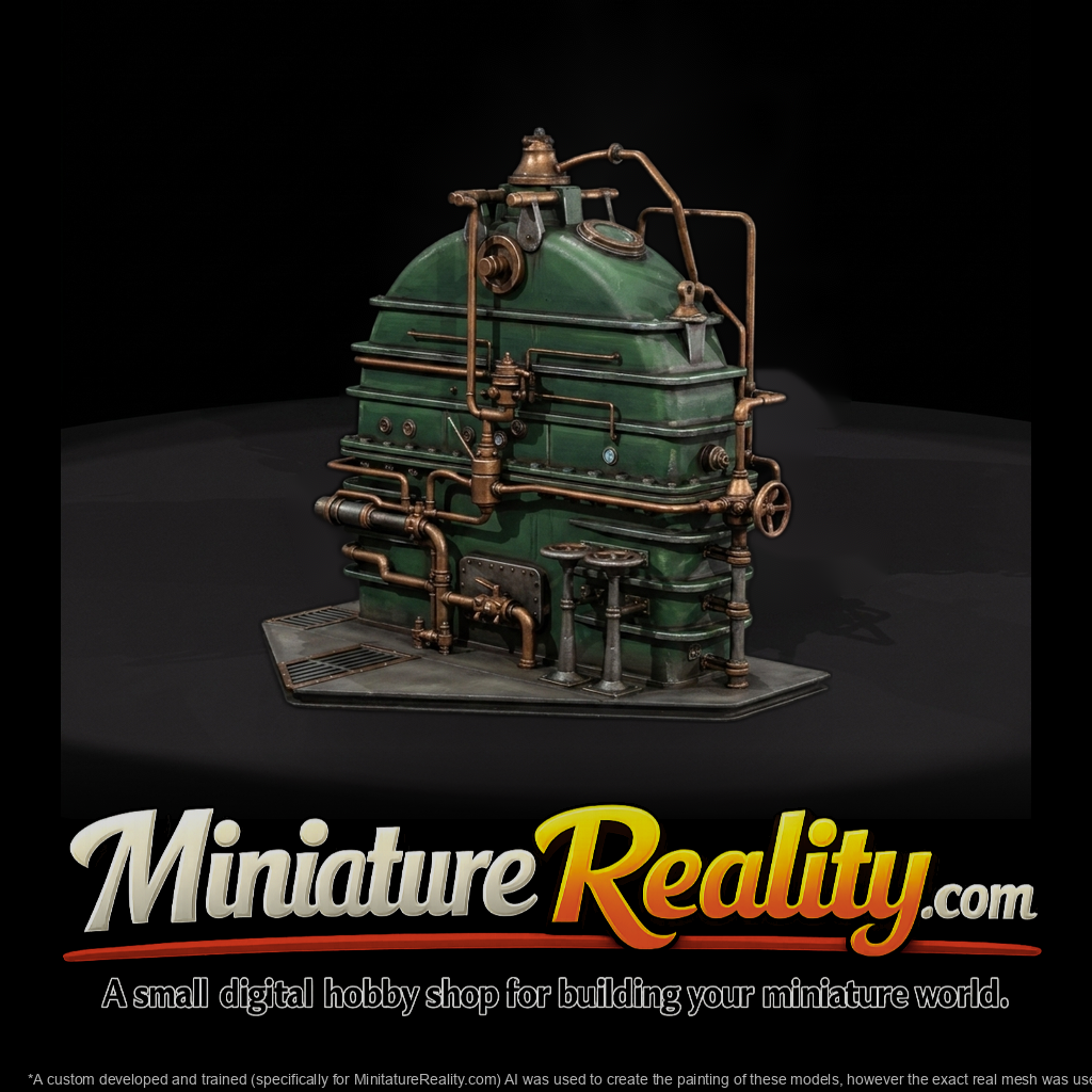 Steam Boiler Prop — Industrial Accessory