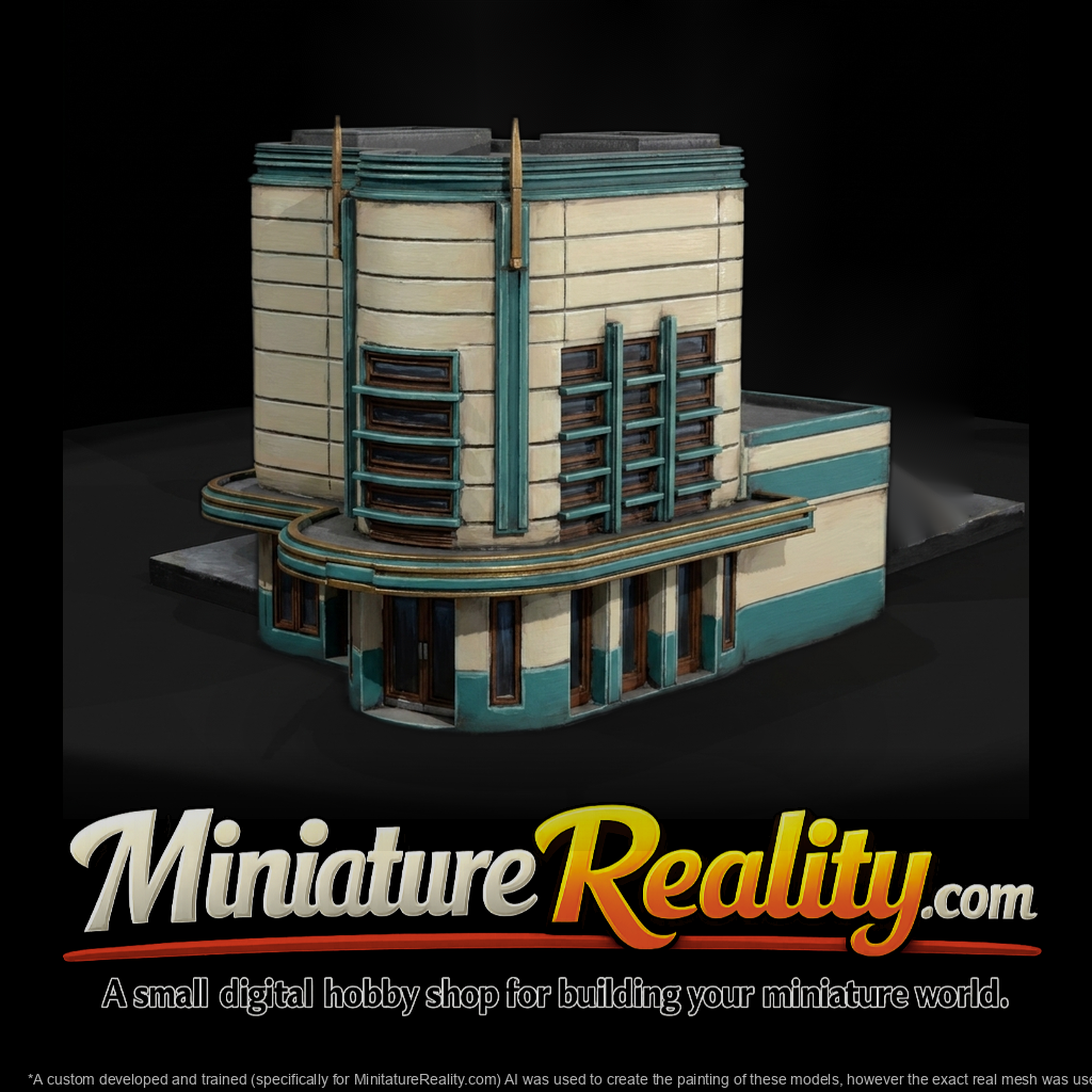 Streamline Moderne Art Deco Cinema — Buildin