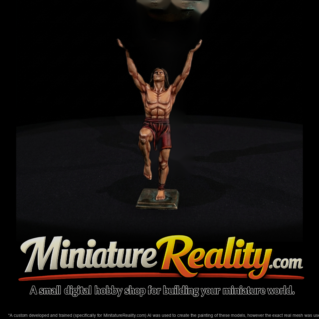 Stylized Atlas Statue — & Railways
