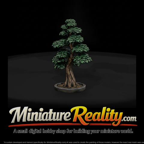 Stylized Bonsai Tree