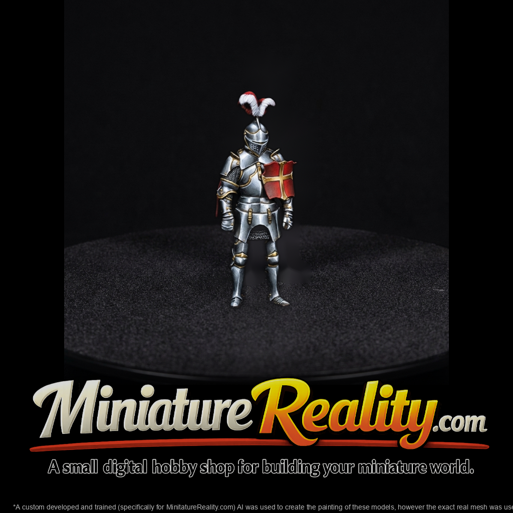 Stylized Medieval Knight Plate Armor