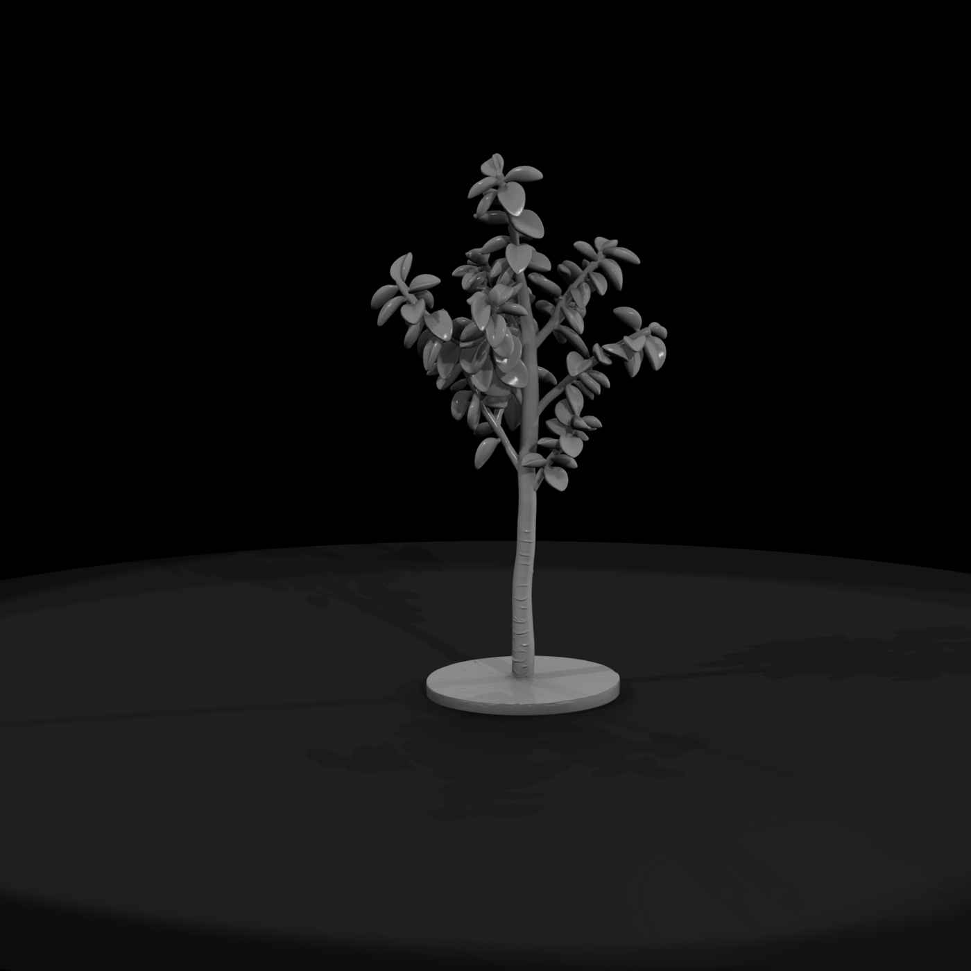 Stylized Small Leafy Tree for Dioramas & Layouts