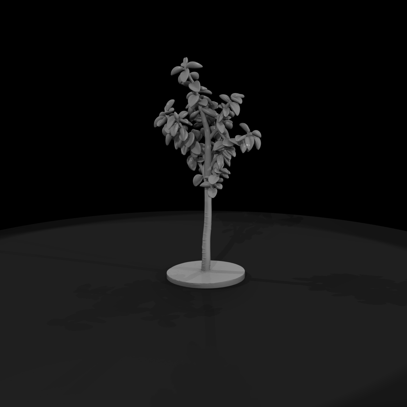 Stylized Small Leafy Tree for Dioramas & Layouts