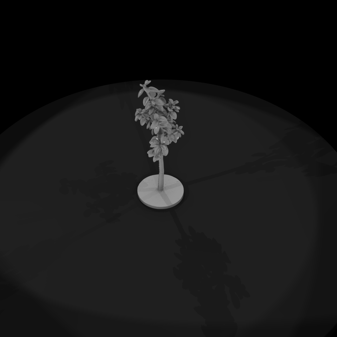 Stylized Small Leafy Tree for Dioramas & Layouts