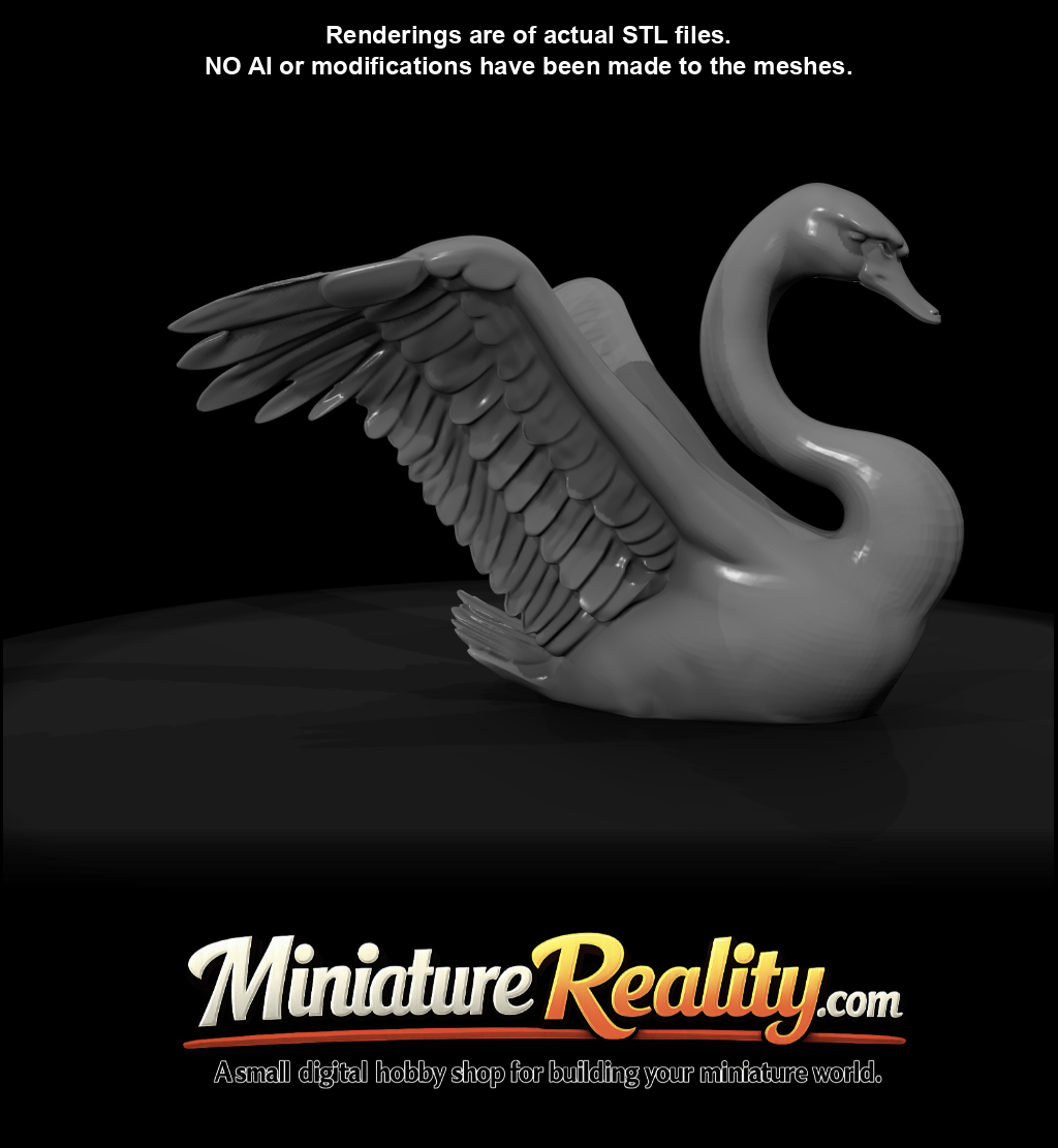 Swan swimming on water (estimated)