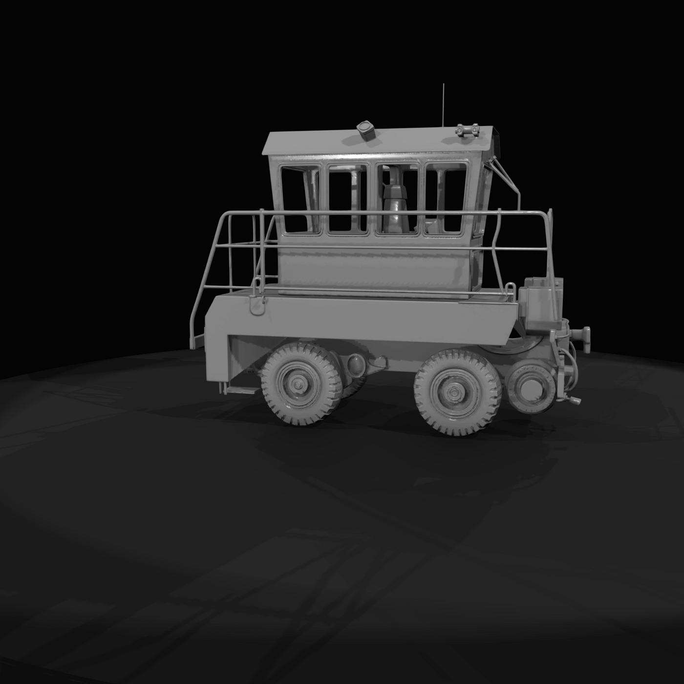 track/yard inspection trolley / utility maintenance vehicle