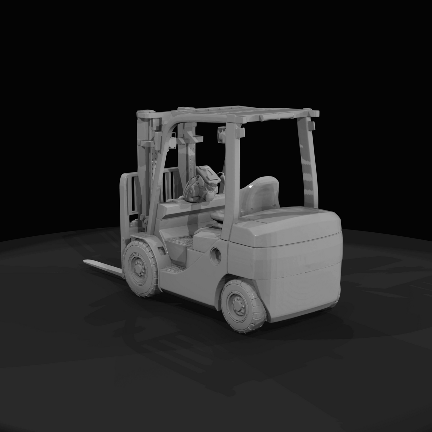 Toyota Core IC Pneumatic Forklift (estimated)