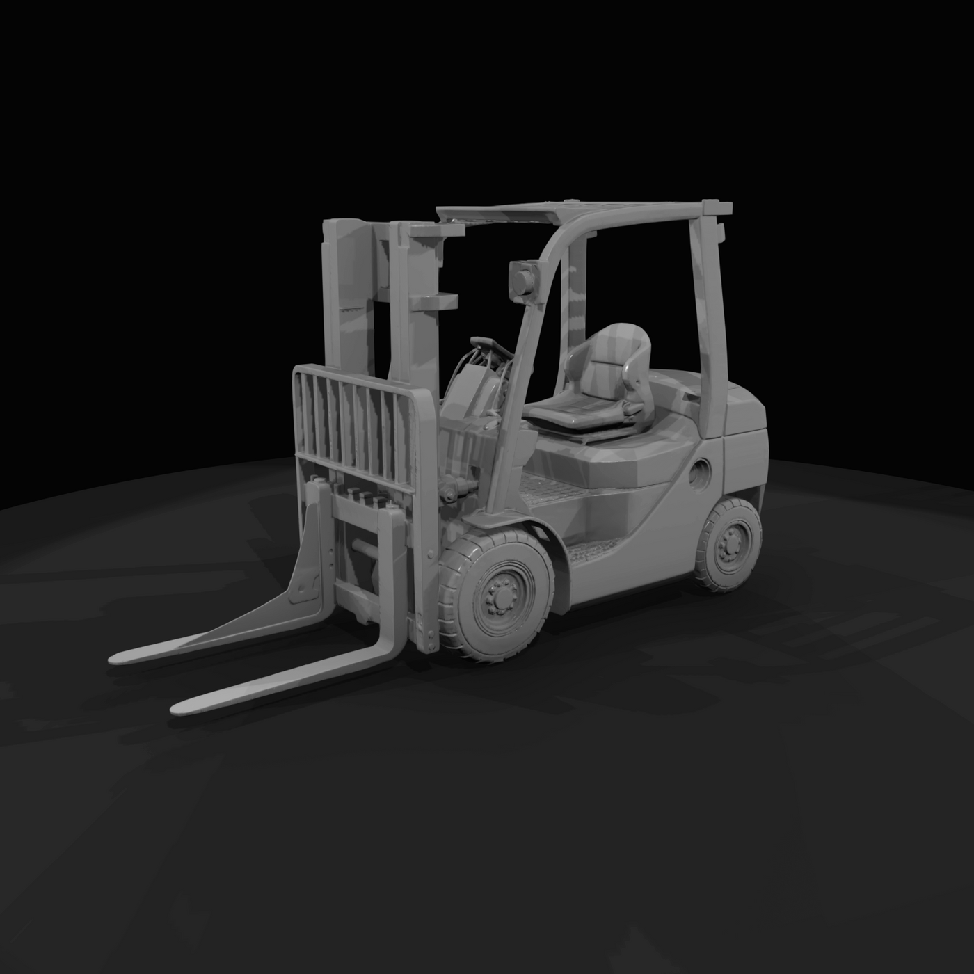 Toyota Core IC Pneumatic Forklift (estimated)