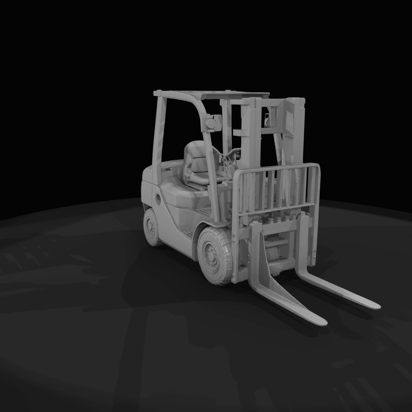 Toyota Core IC Pneumatic Forklift (estimated)