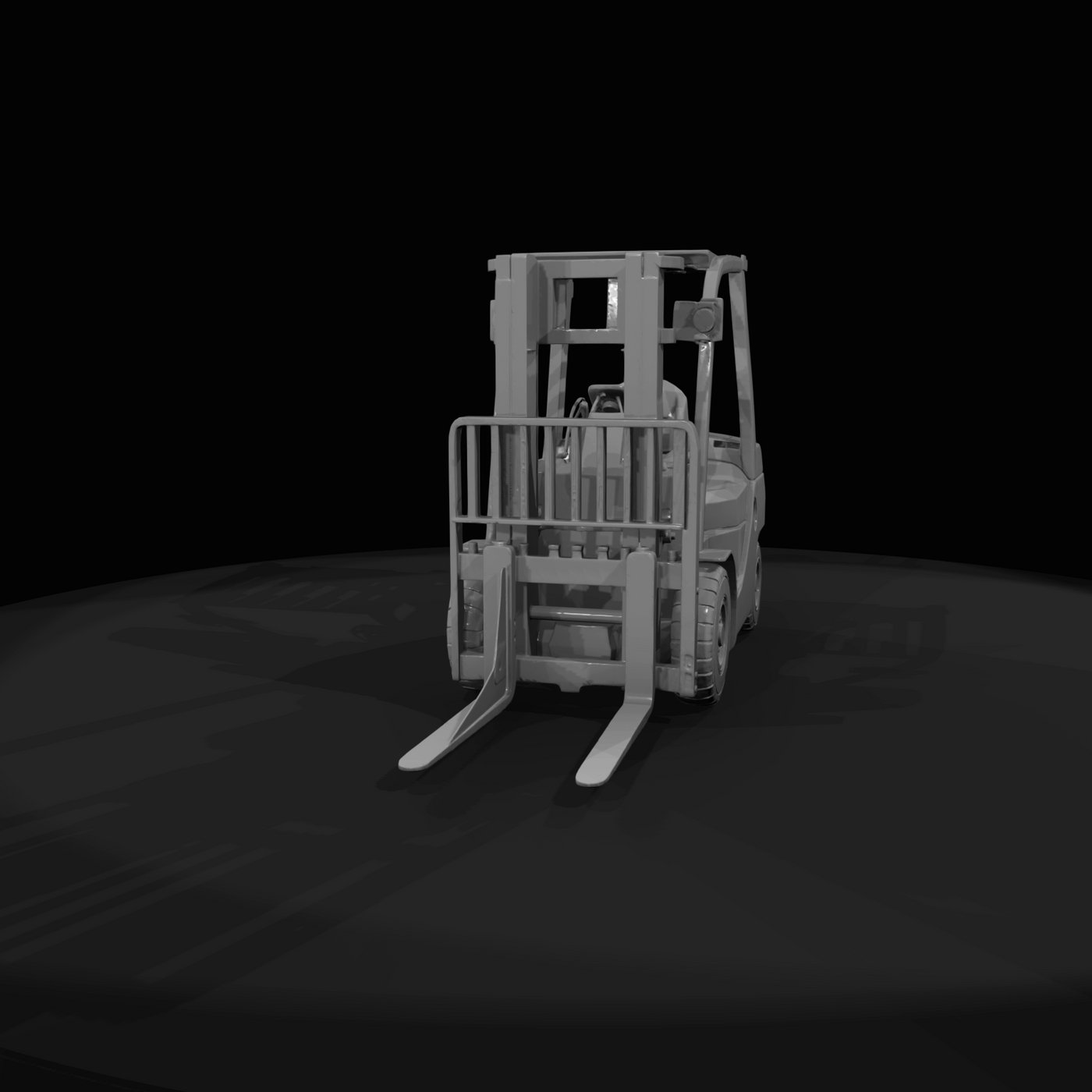 Toyota Core IC Pneumatic Forklift (estimated)