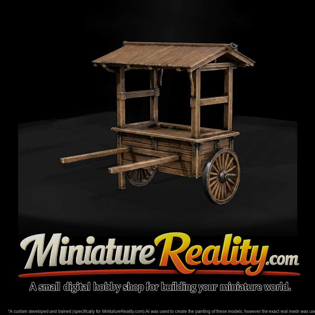 Traditional Japanese Vendor Cart