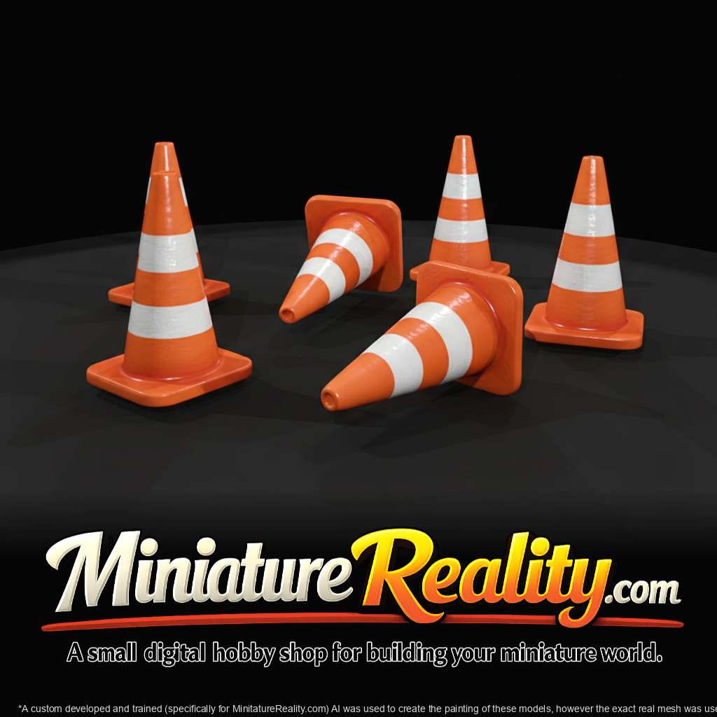 Traffic Cones (estimated)