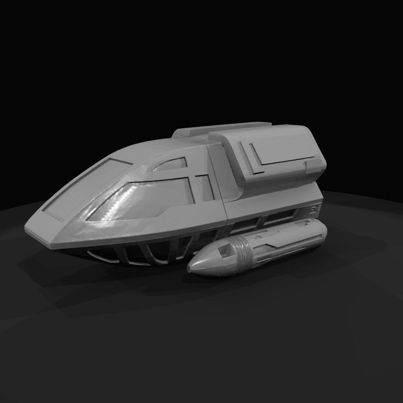 Type Shuttlecraft From Enterprise D (estimated)