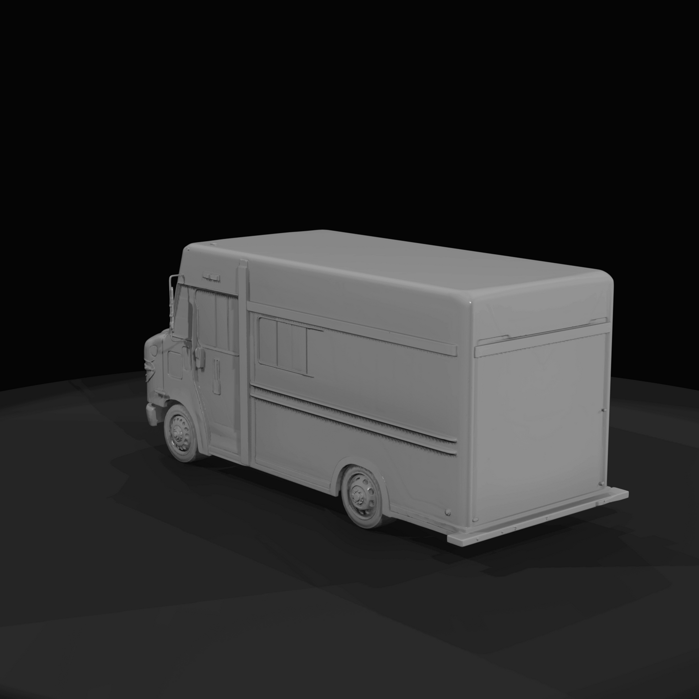 UPS Delivery Truck (2000s-2010s)