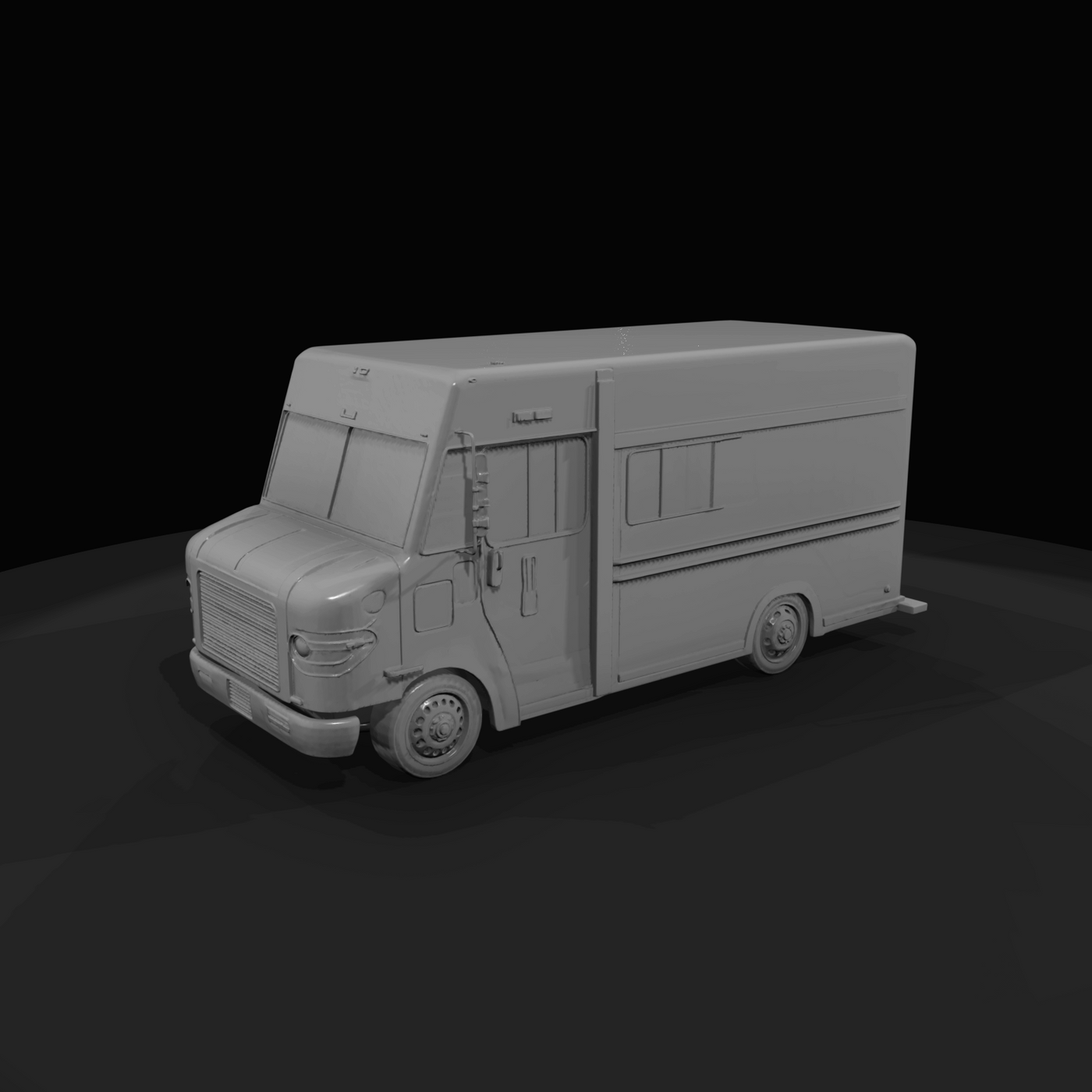 UPS Delivery Truck (2000s-2010s)