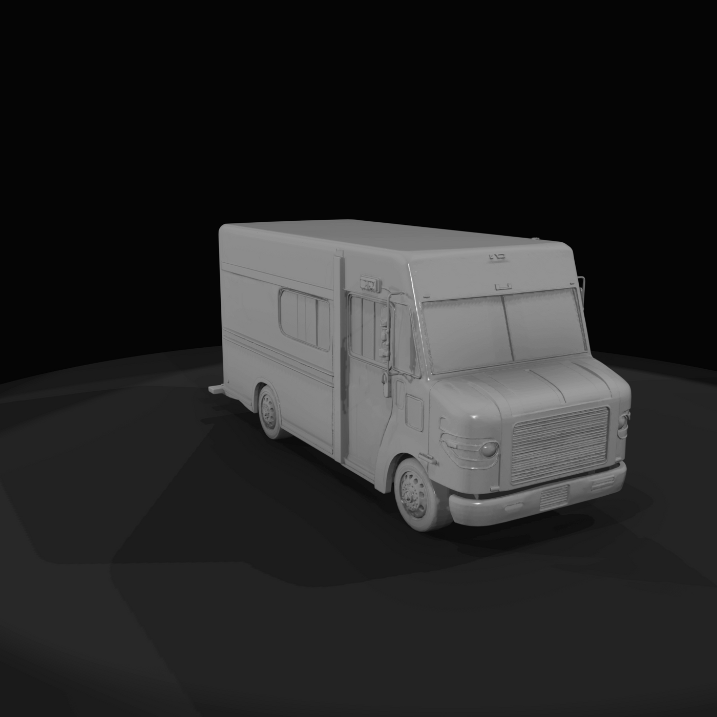 UPS Delivery Truck (2000s-2010s)