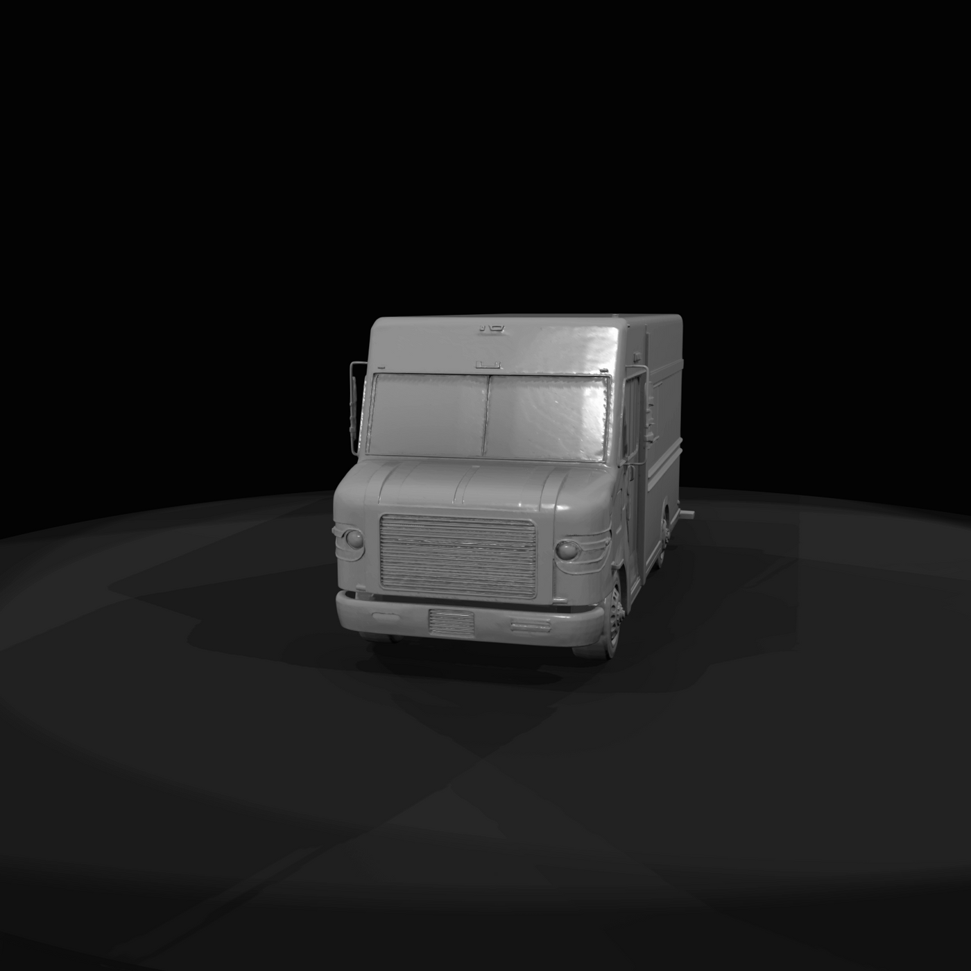 UPS Delivery Truck (2000s-2010s)