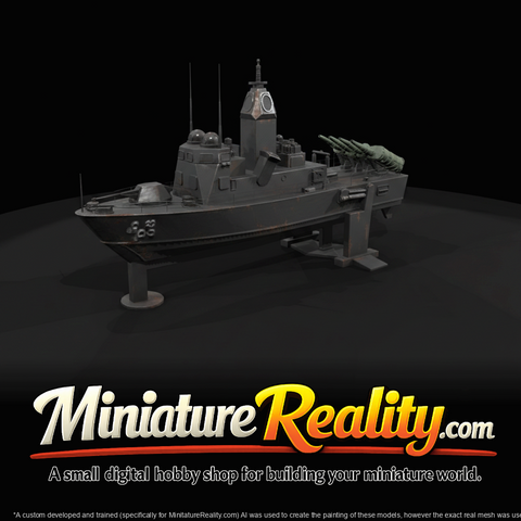 Uss Guided Missiles Fast Attack Boat (estimated)