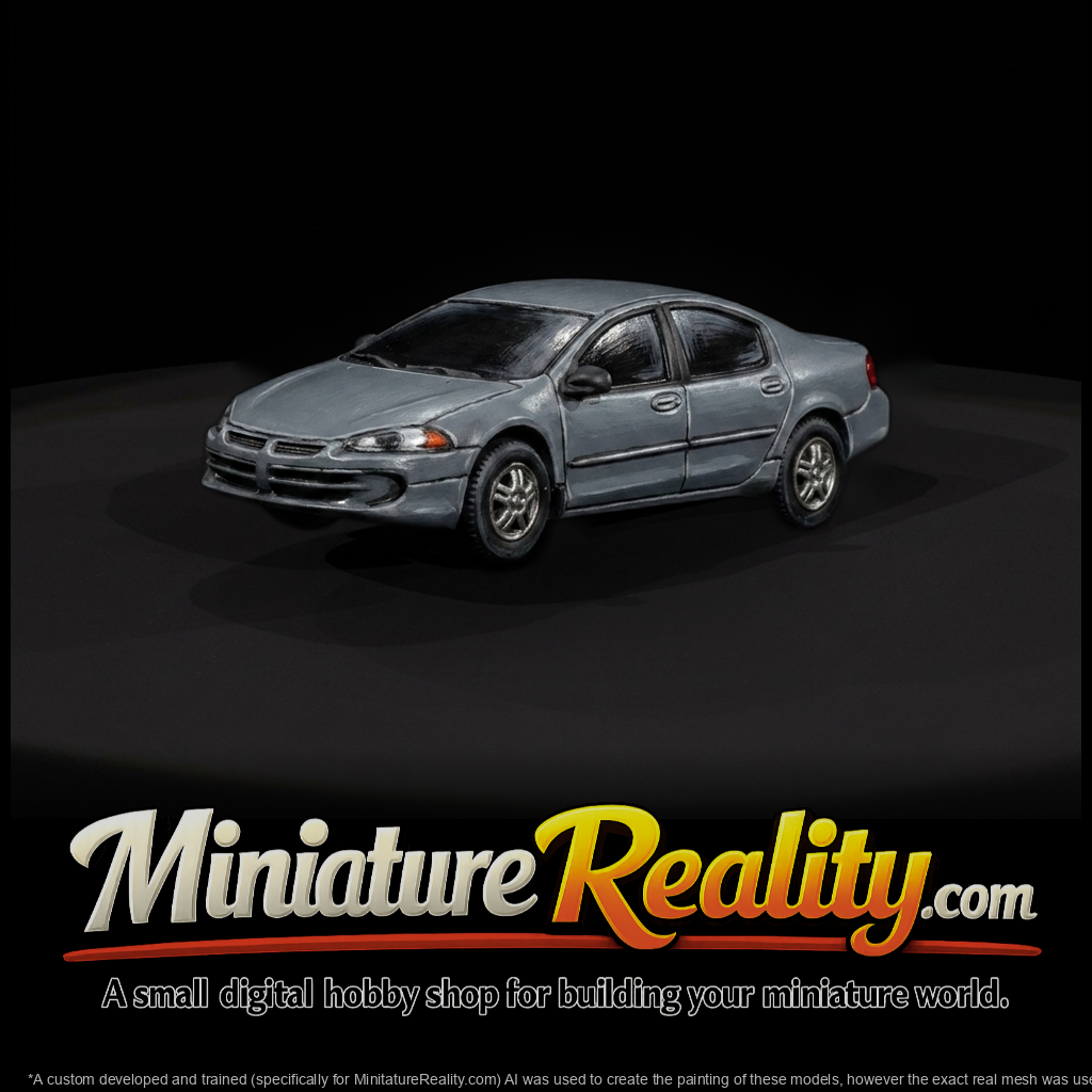 Unbranded Full-Size Sedan Model for HO Dioramas