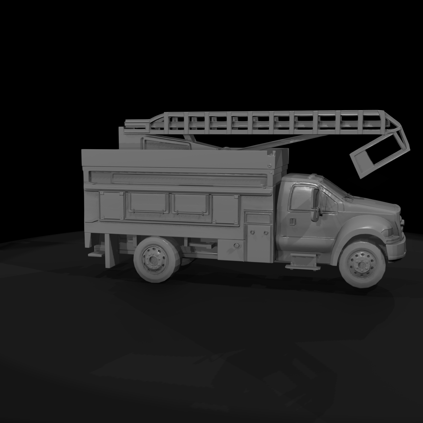 Utility Aerial Truck