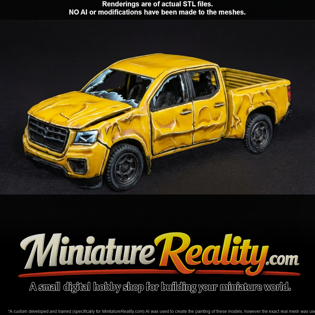 Utility Vehicle (2010s-2020s) — crashed modern vehicle