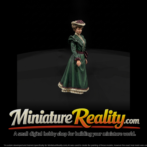 Victorian/Edwardian lady for diorama