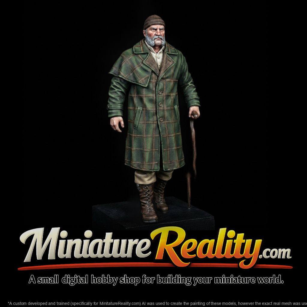 Victorian Gentleman Figure — Scenic Figure for Diora