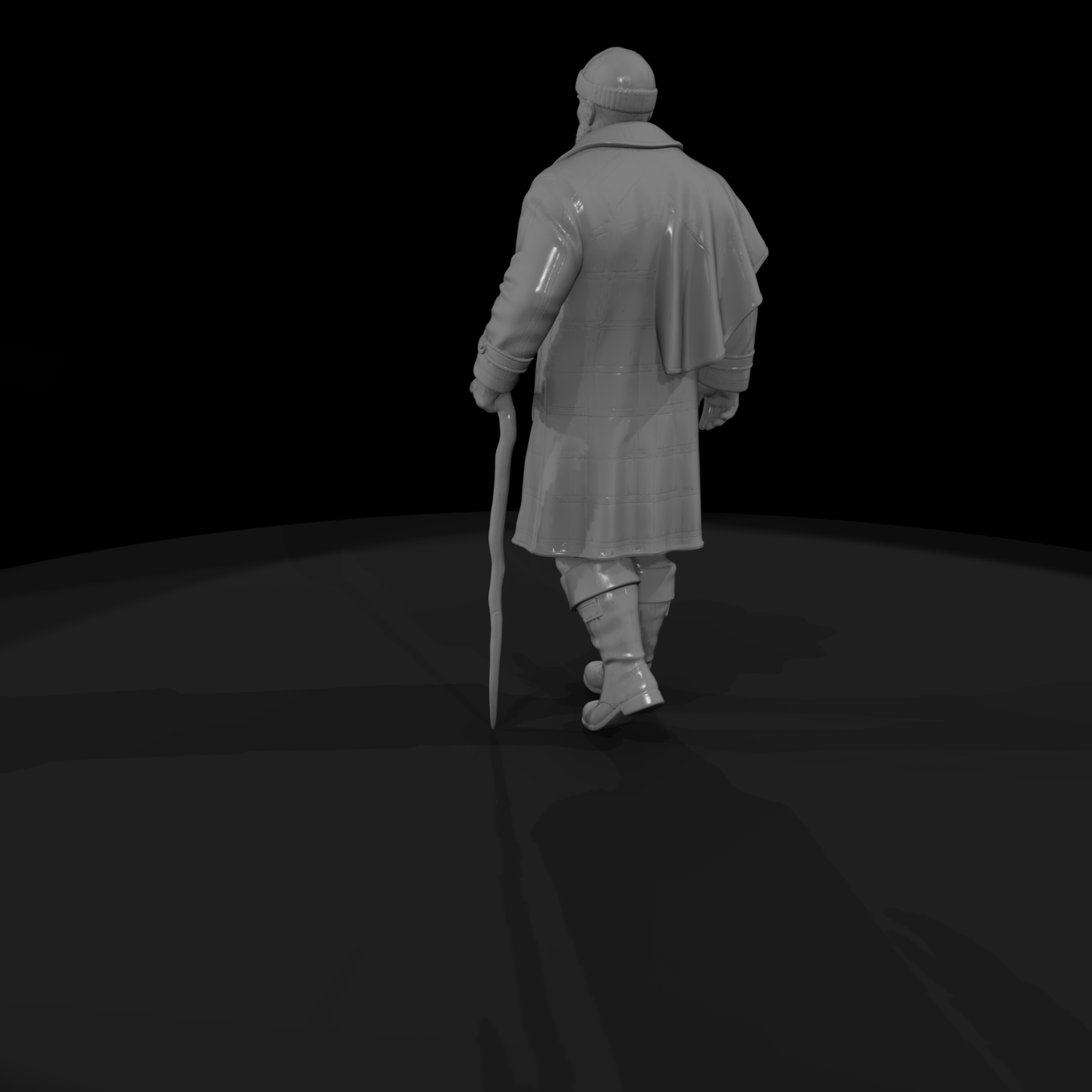 Victorian Gentleman Figure — Scenic Figure for Diora