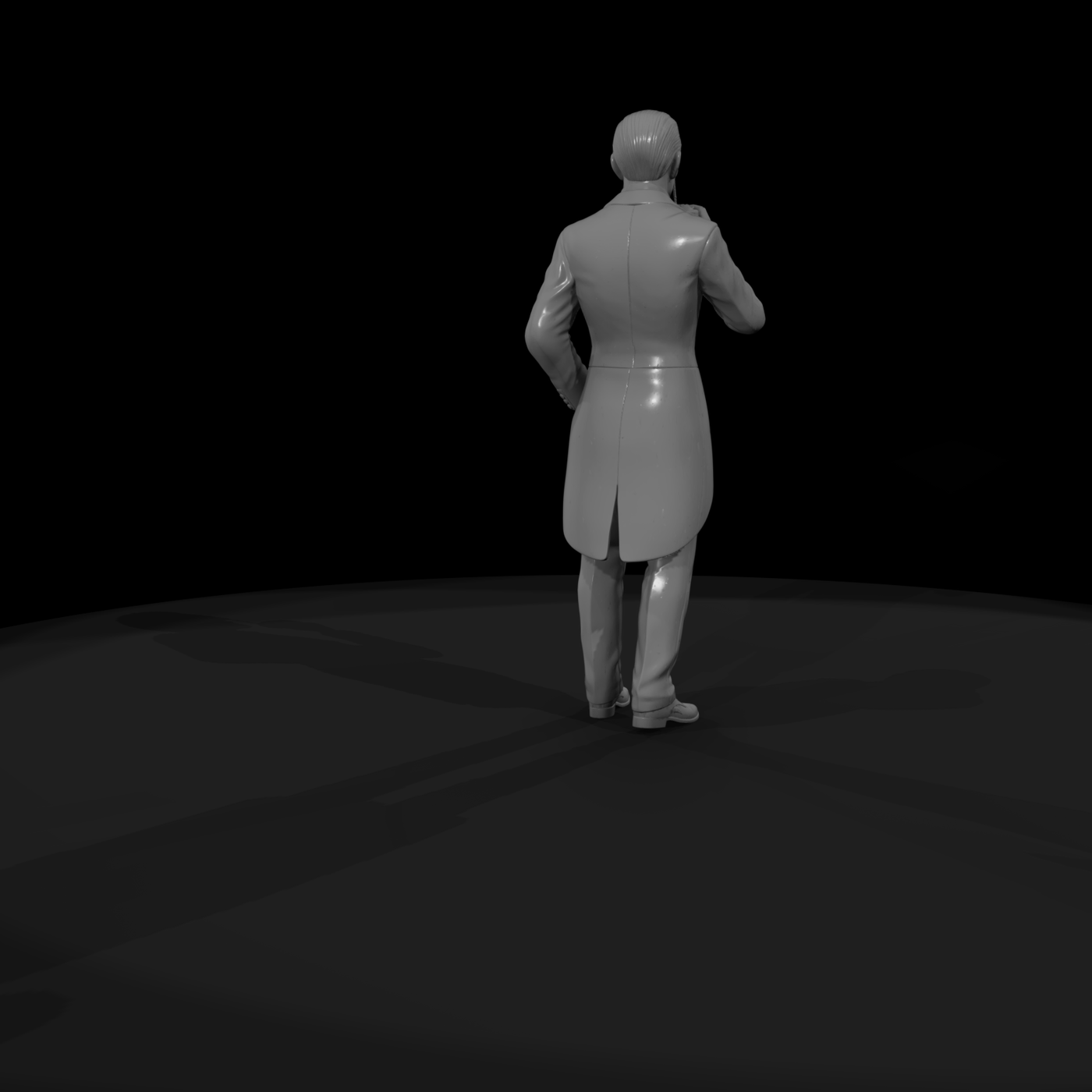 Victorian Gentleman Standing