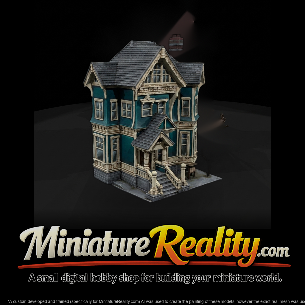 Victorian Mansion Model — & Layouts