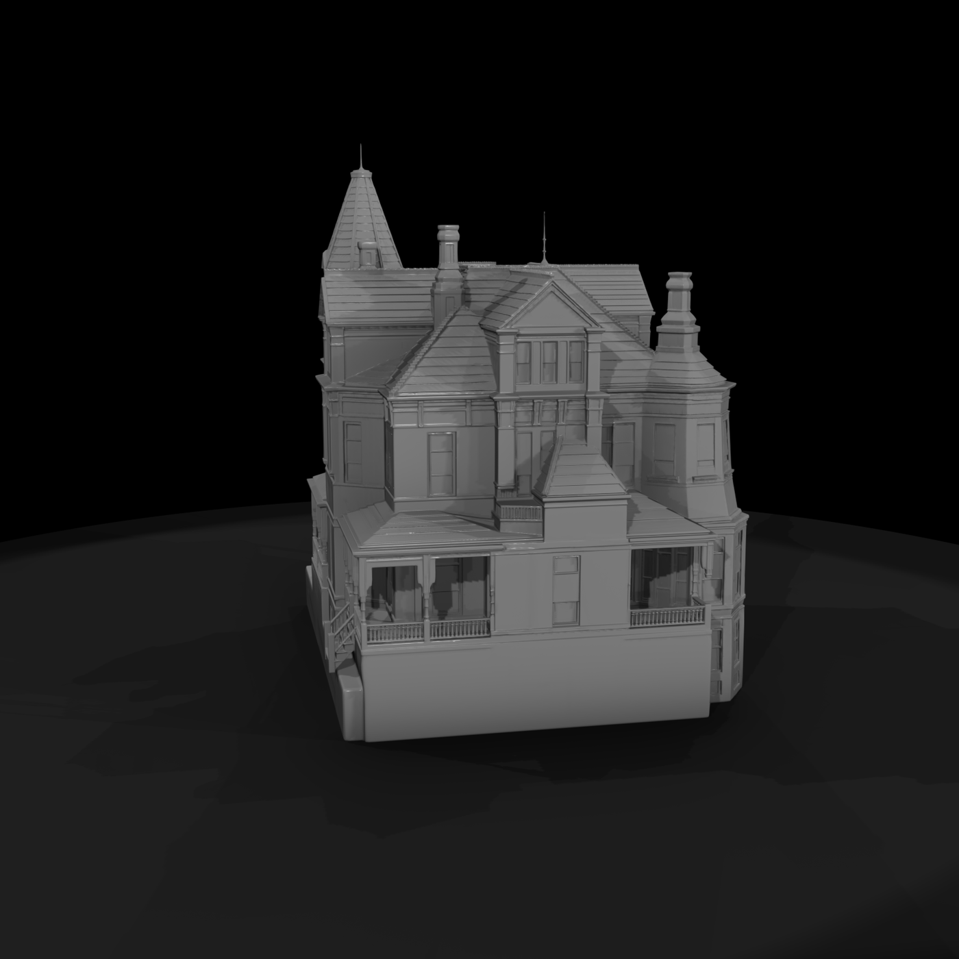 Victorian Mansion for Dioramas