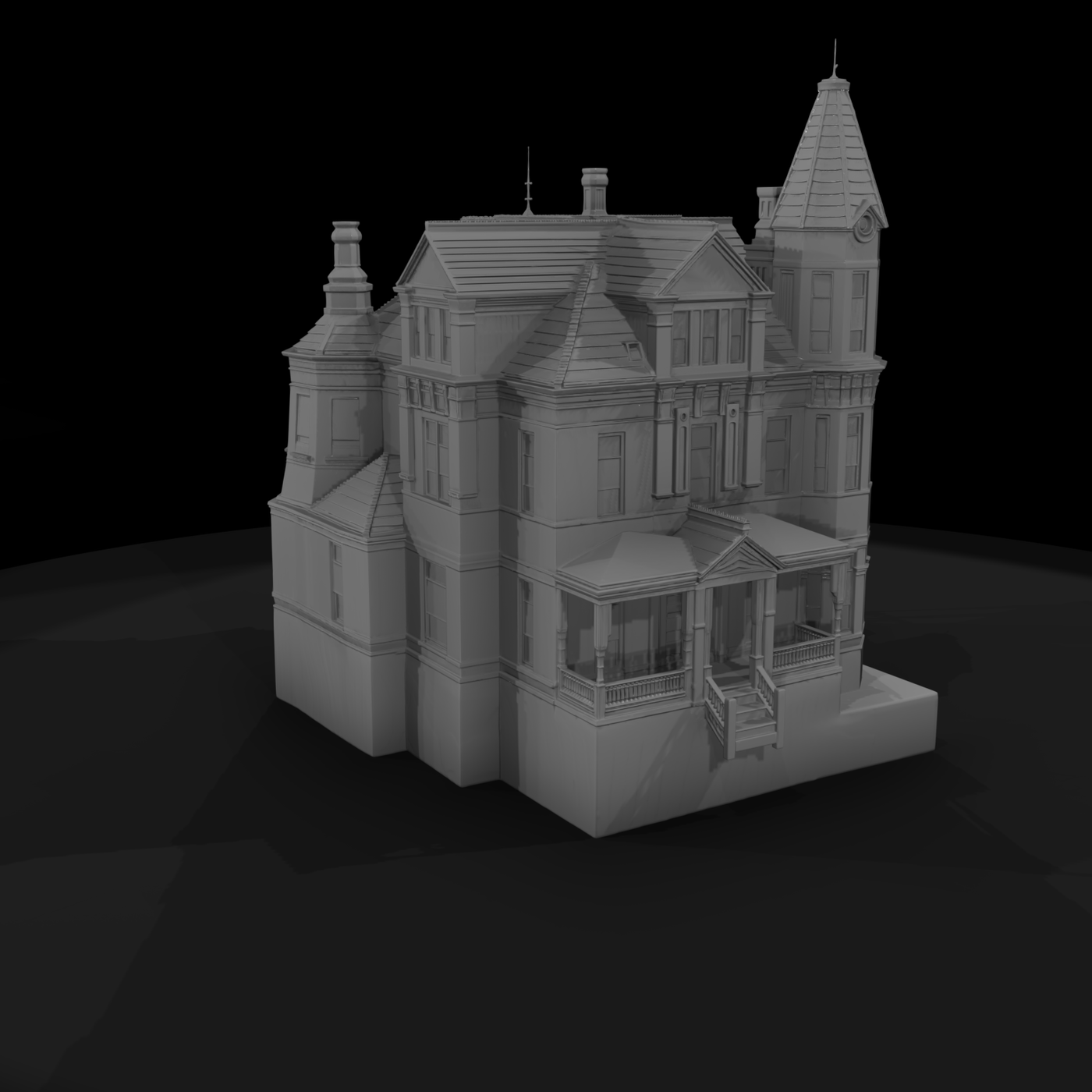 Victorian Mansion for Dioramas