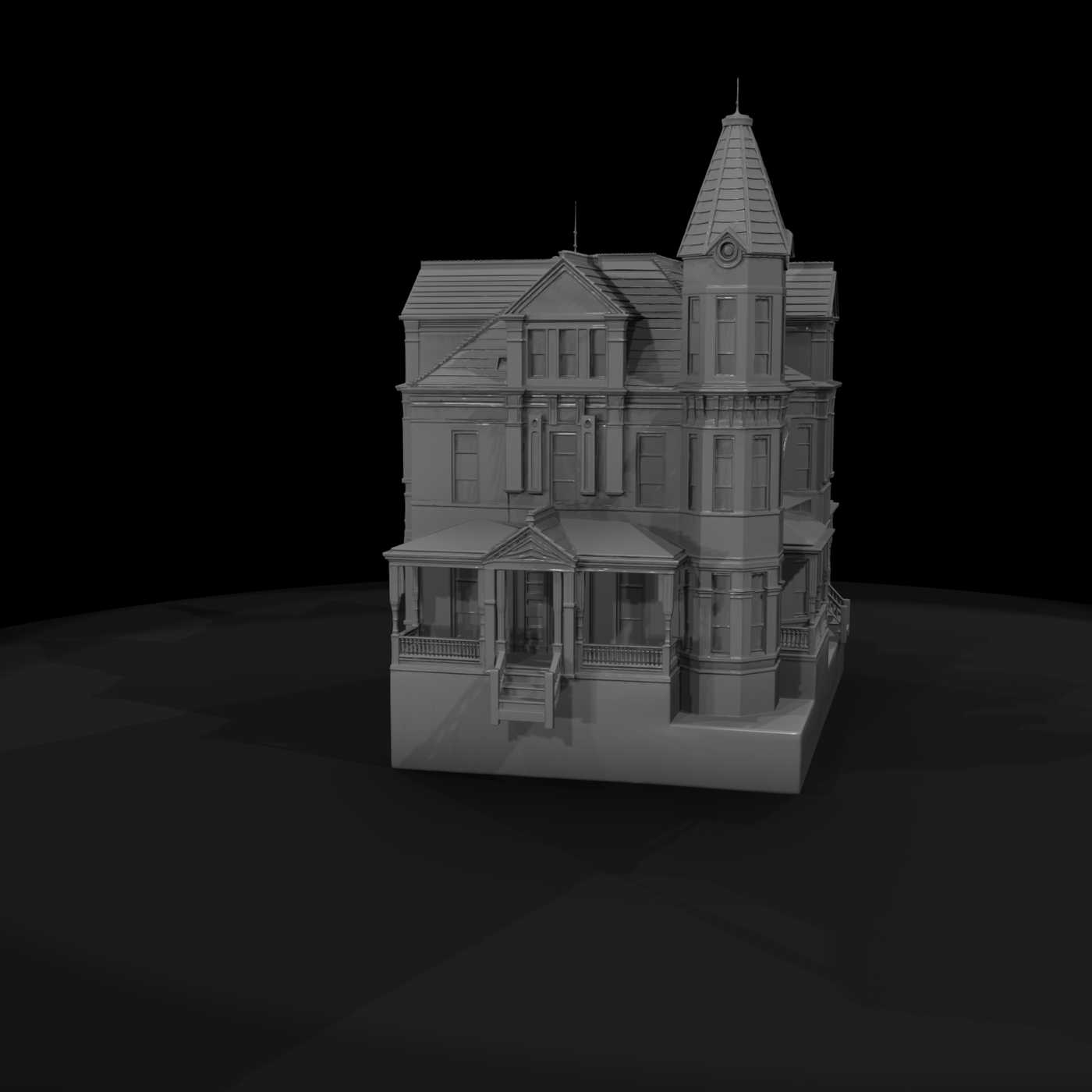 Victorian Mansion for Dioramas