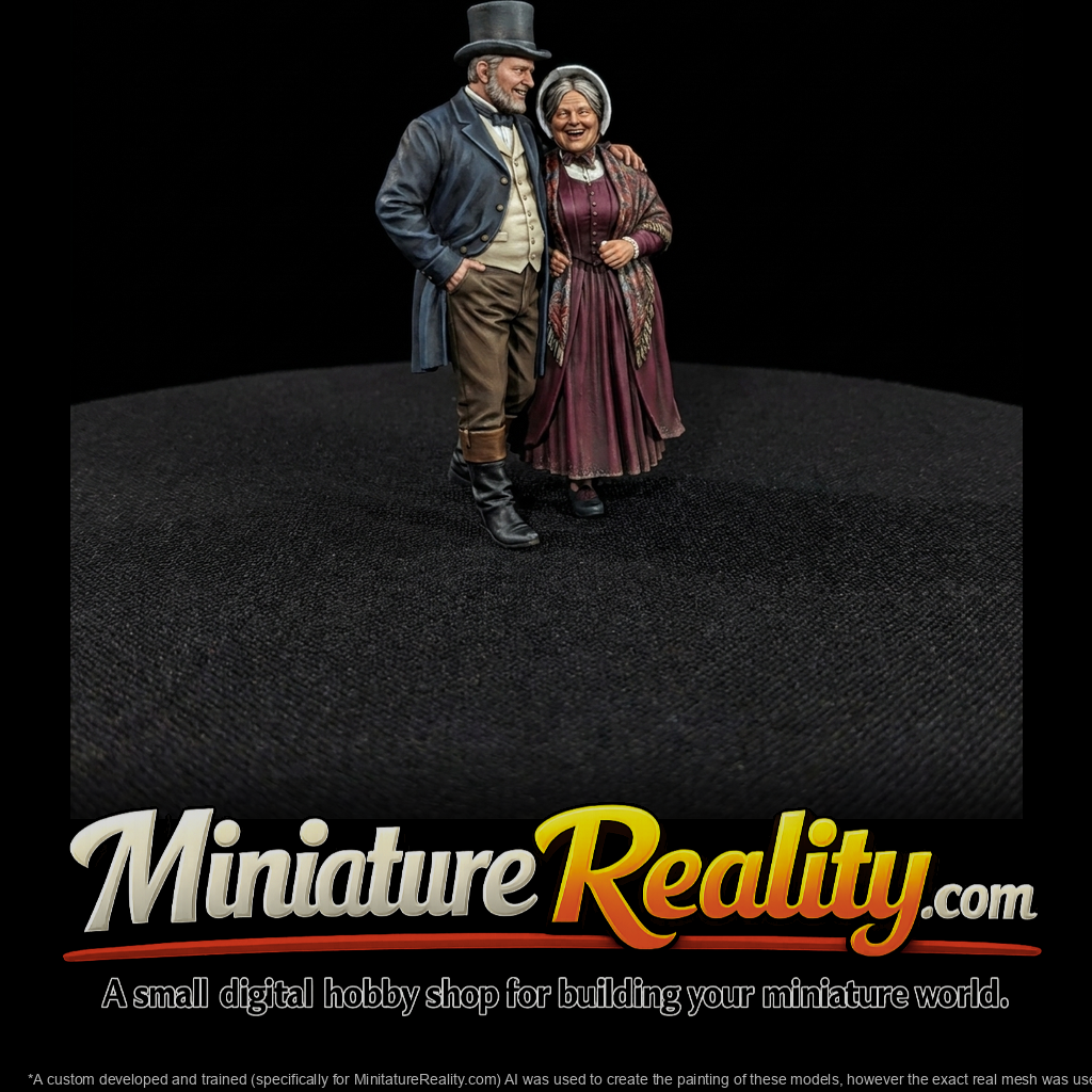 Victorian Wealthy Couple