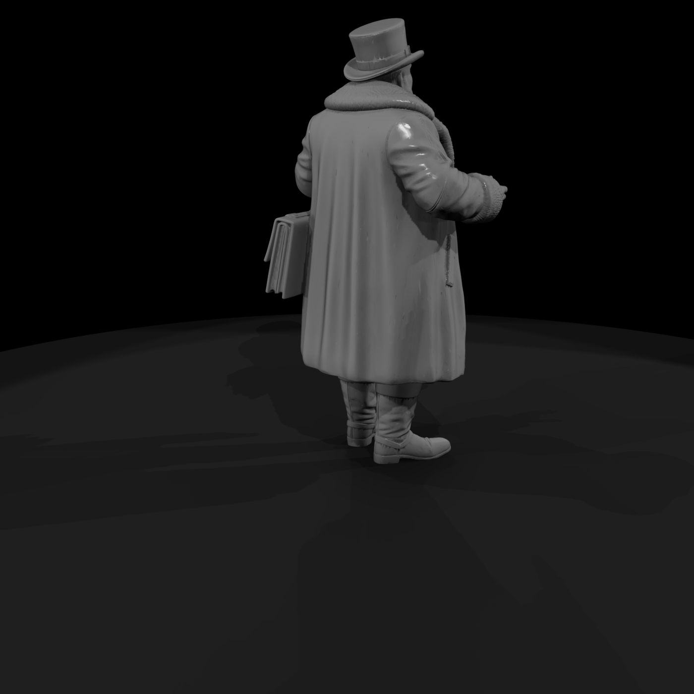 Victorian Wealthy Gentleman Figure — for Dioramas