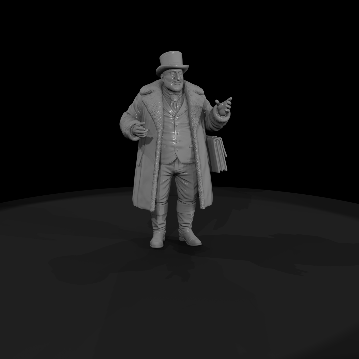 Victorian Wealthy Gentleman Figure — for Dioramas