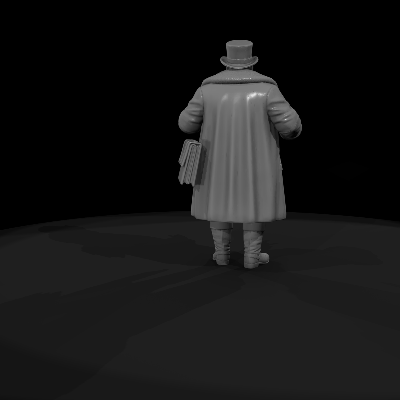 Victorian Wealthy Gentleman Figure — for Dioramas