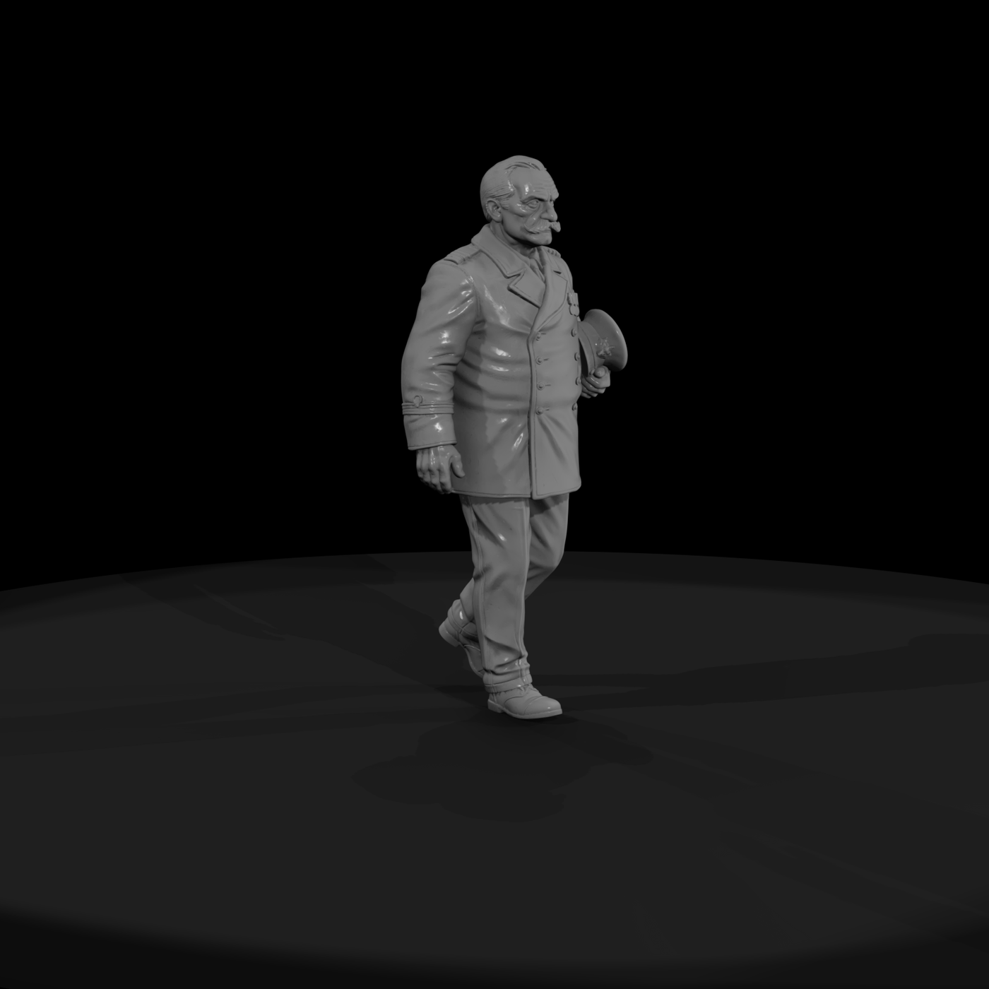 Victorian gentleman figure - diorama figure