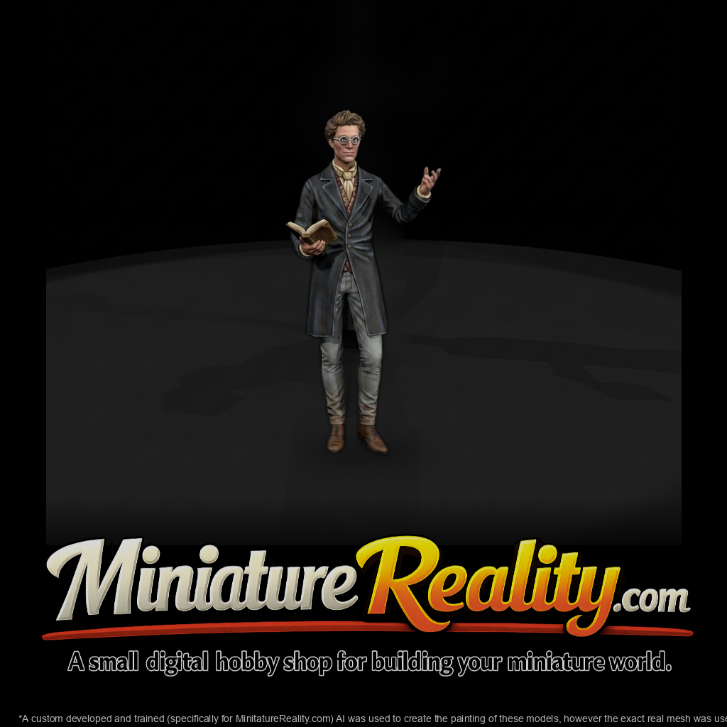 Victorian Gentleman Figure for Dioramas