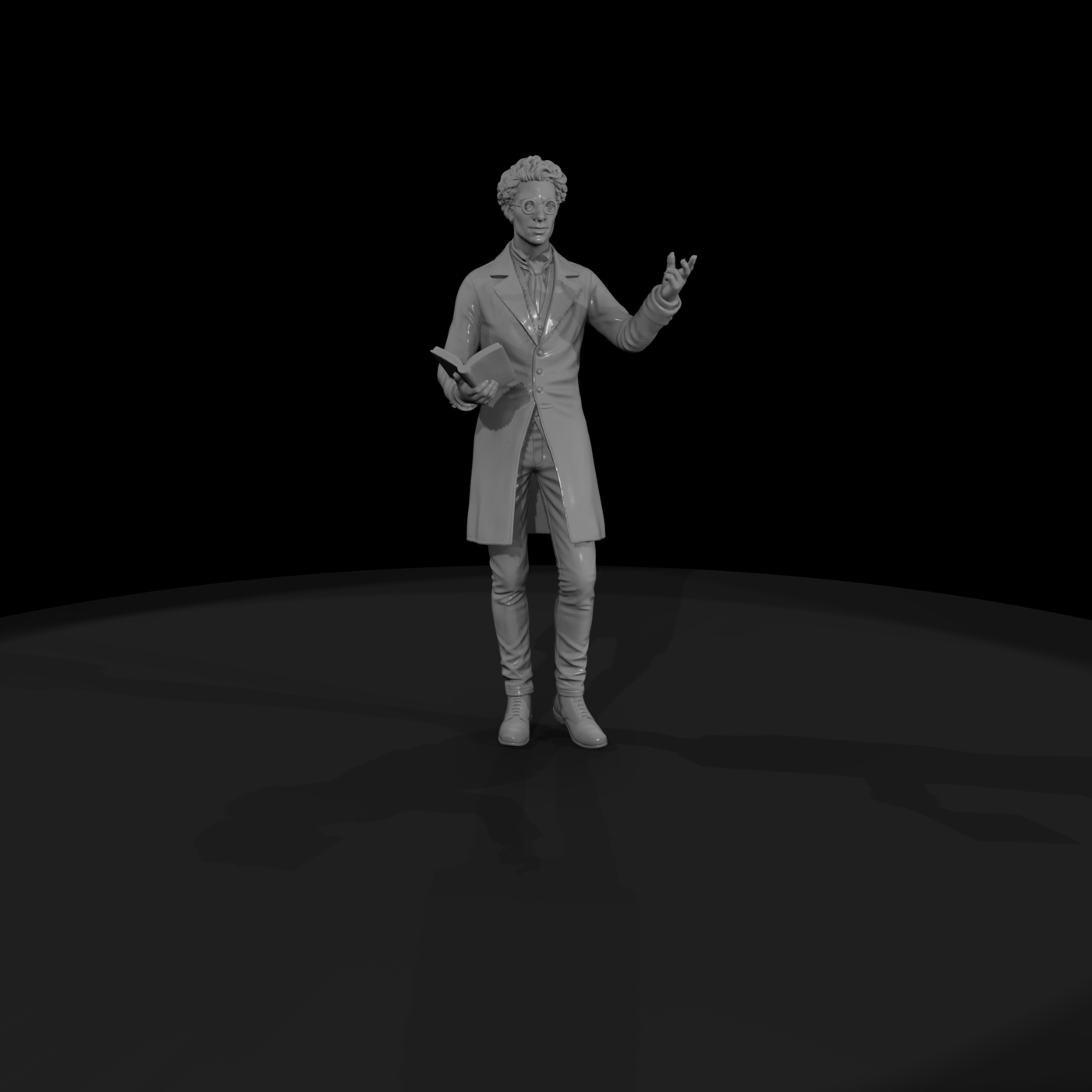 Victorian Gentleman Figure for Dioramas